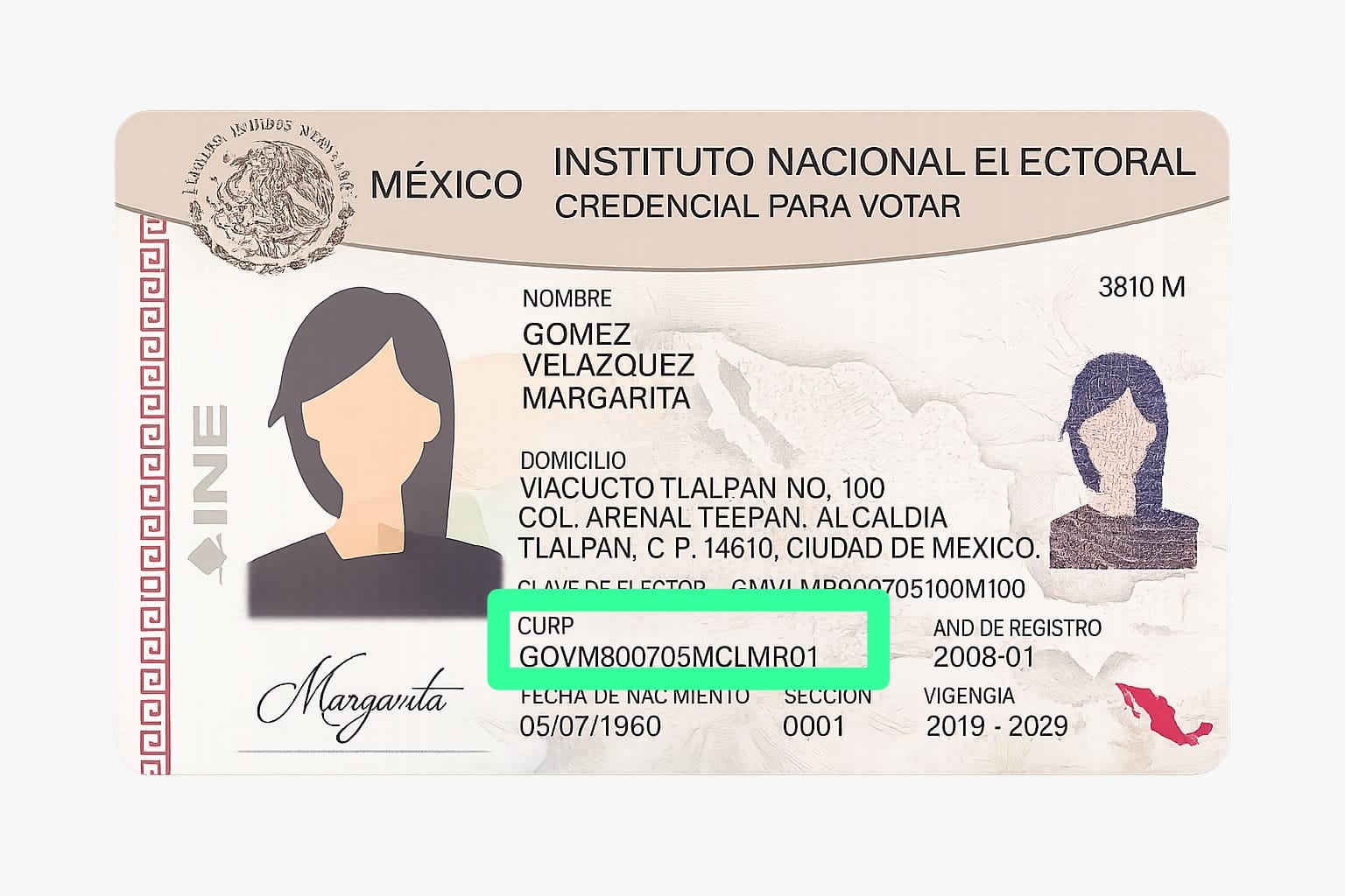¿Dónde encuentro mi CURP?